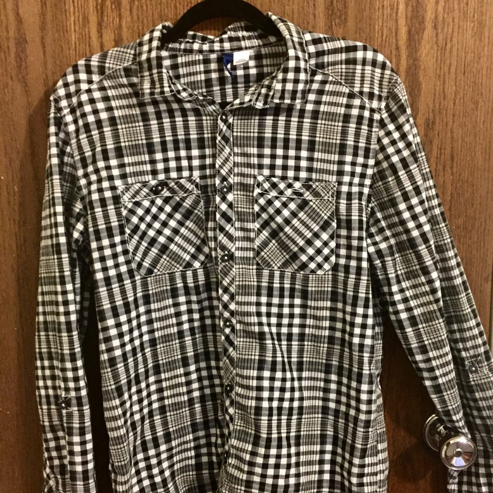 H&M men’s button up flannel